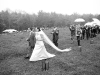 Leading the procession to Dinner